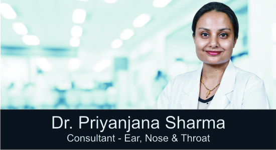 Dr Priyanjana Sharma, Best ENT Doctor in Gurgaon, Best ENT Surgeon, ENT for Ear Pain, Doctor for Cough Cold, ENT for Sinus Surgery, Sethi Hospital Gurgaon